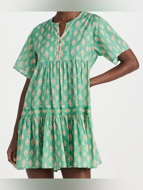 Marea Tiki Dress 100% Cotton